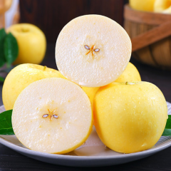 正宗黄金维纳斯苹果当季现摘新鲜水果彩箱包装